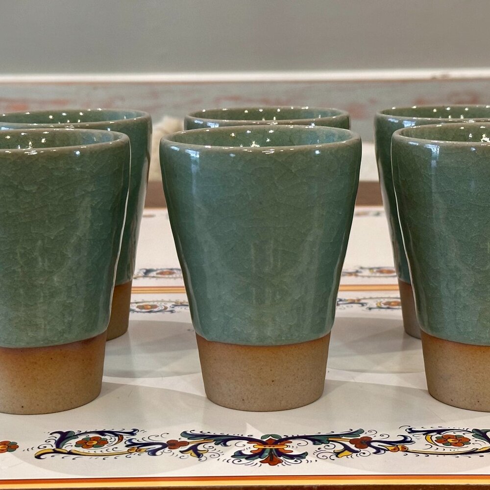 Zero Japan Kikko ceramic teacups - set of 6